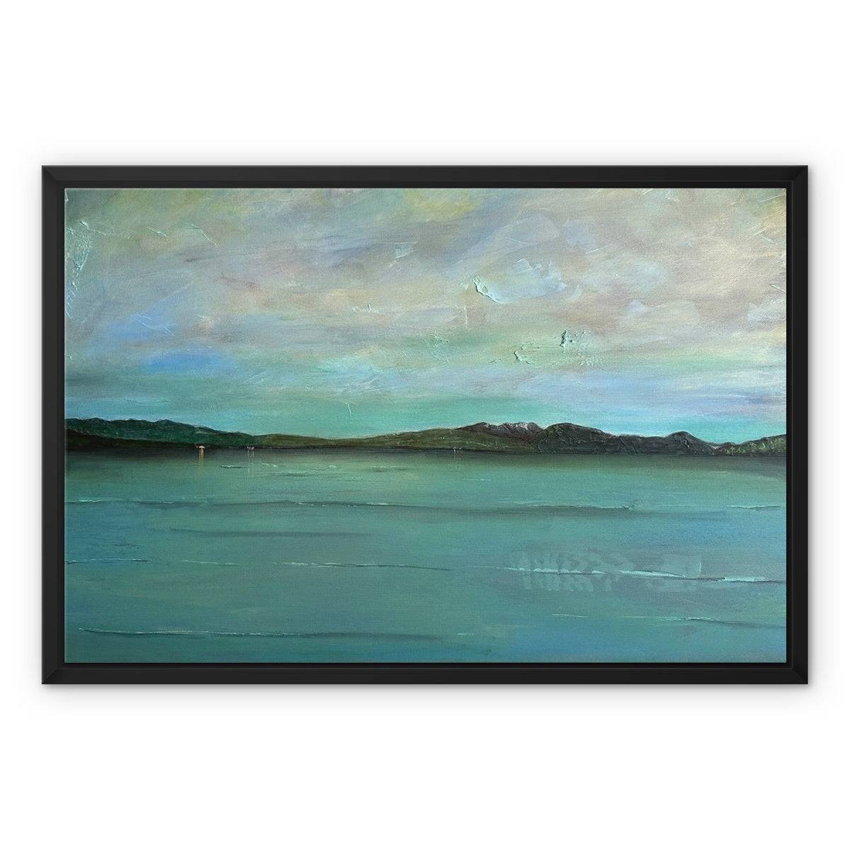 An Emerald Loch Lomond Painting | Framed Canvas Prints From Scotland