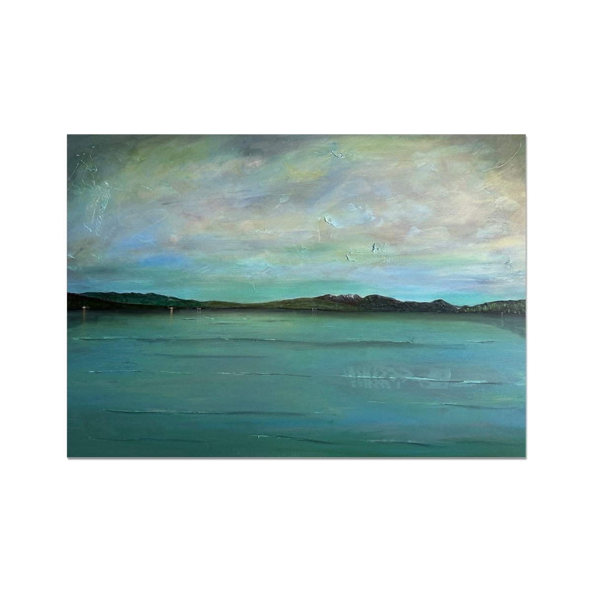 An Emerald Loch Lomond Painting | Signed Art Prints From Scotland | By Scottish Artist Hunter