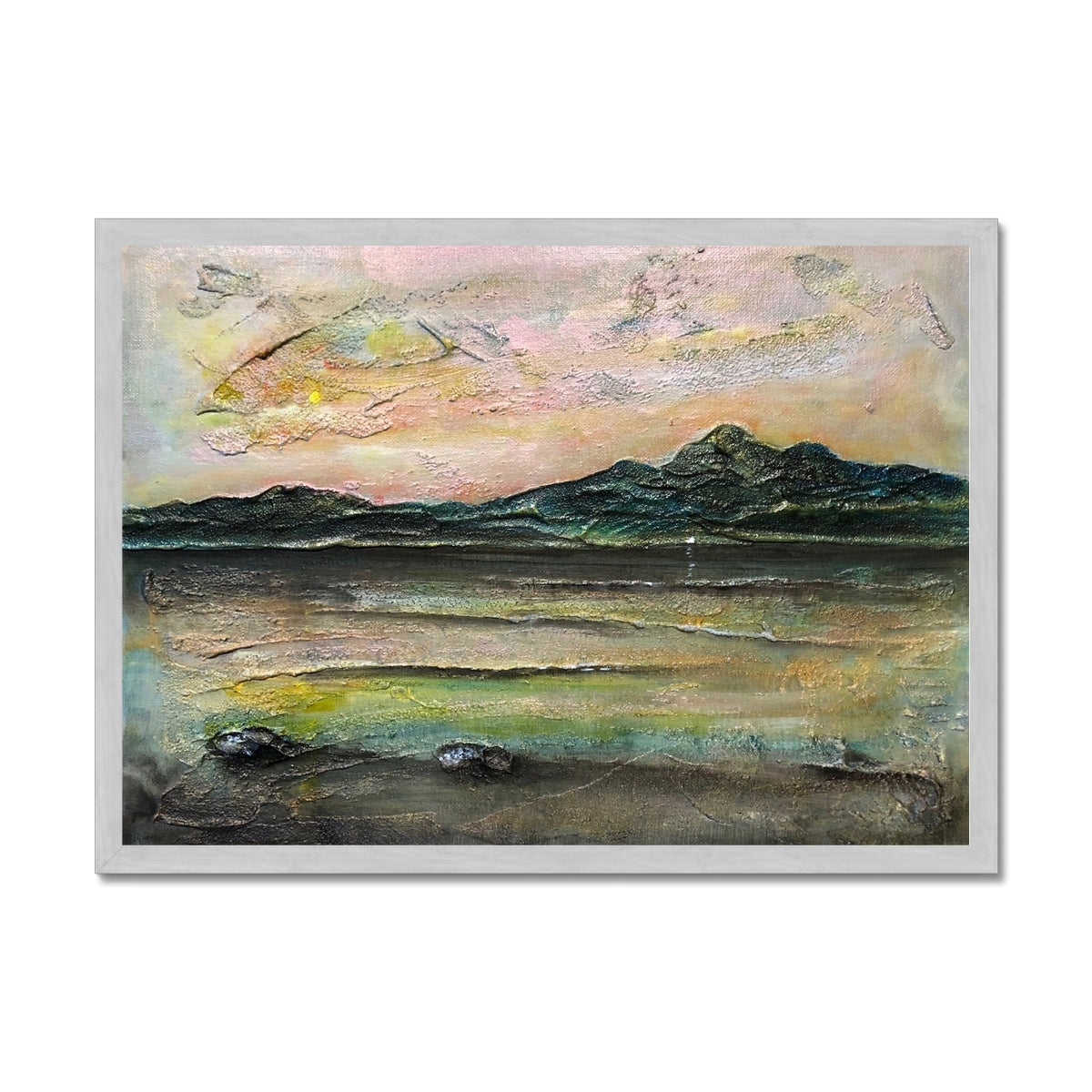An Ethereal Loch Na Dal Antique Framed Print