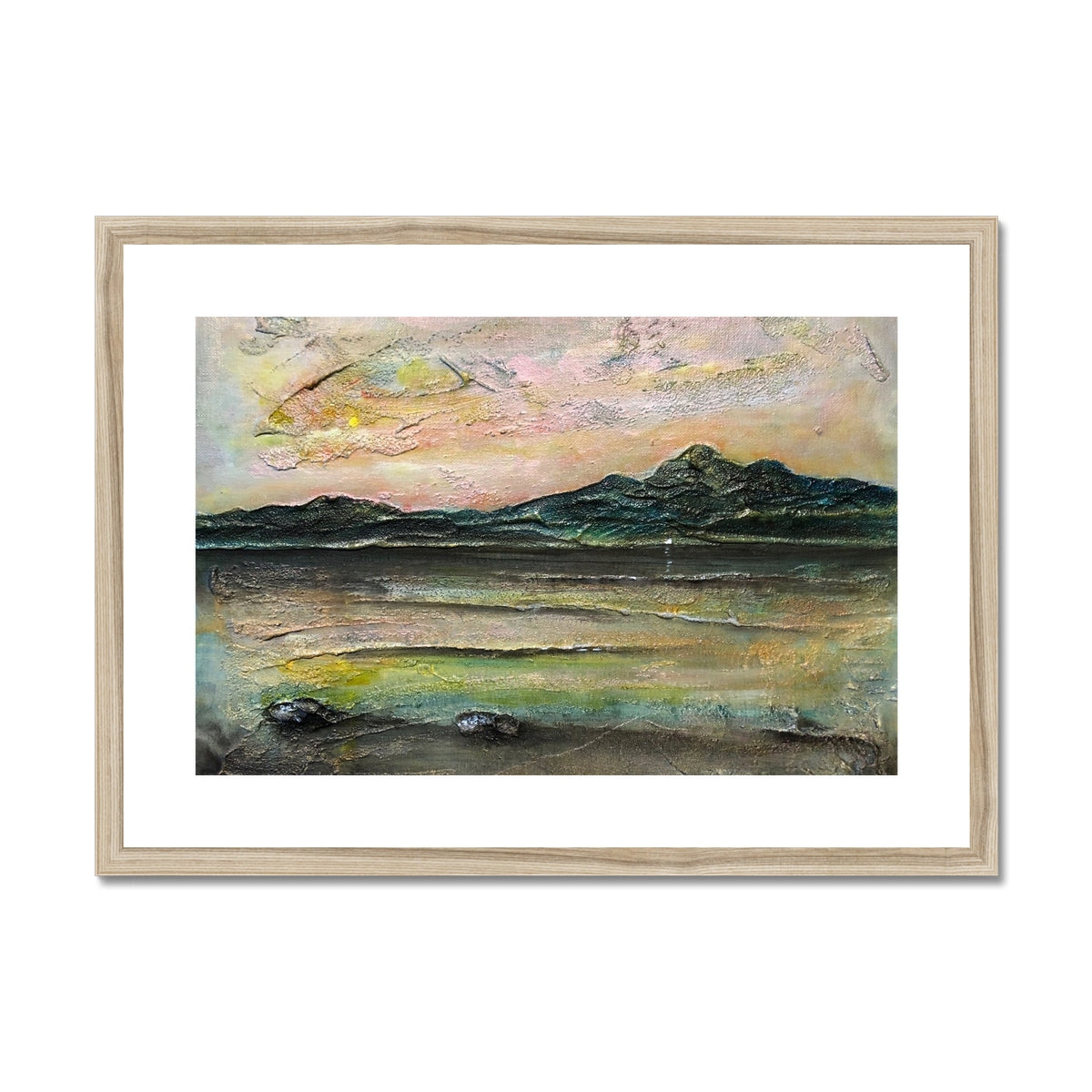 An Ethereal Loch Na Dal Framed & Mounted Print