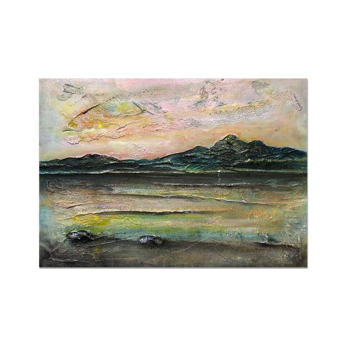 An Ethereal Loch Na Dal Skye Painting | Signed Art Prints From Scotland | By Scottish Artist Hunter