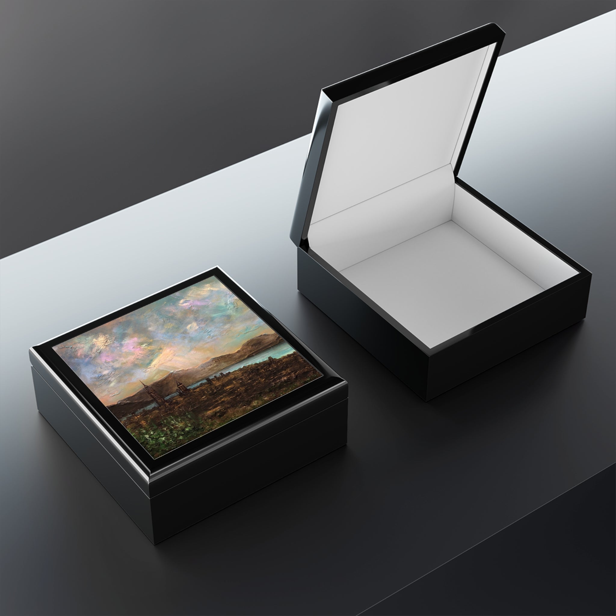 Angels Fingers Over Greenock | Art Jewellery Box | Scotland