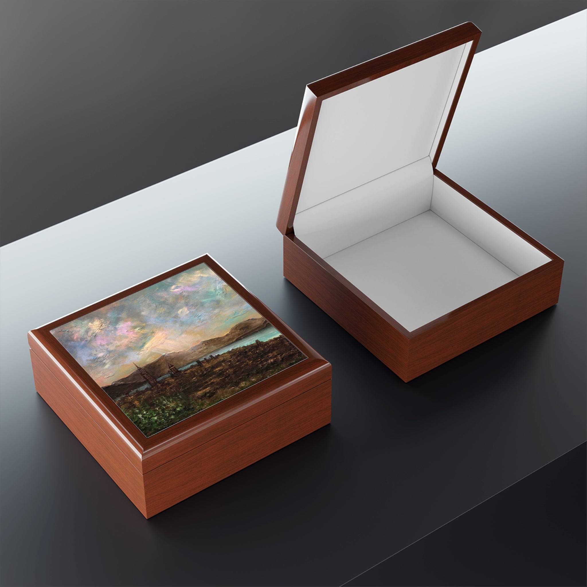 Angels Fingers Over Greenock | Art Jewelry Box | Scotland