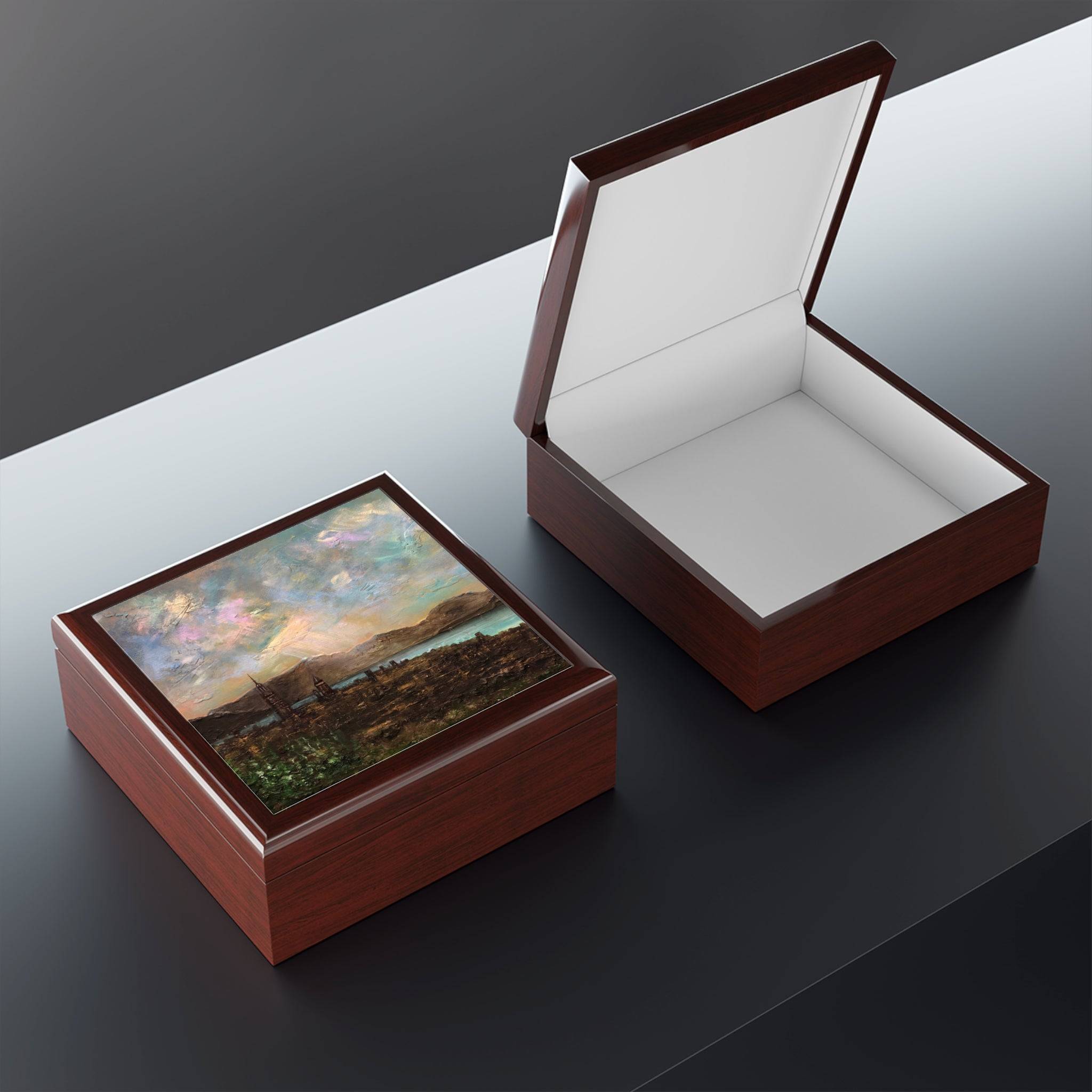 Angels Fingers Over Greenock | Art Jewelry Box | Scotland