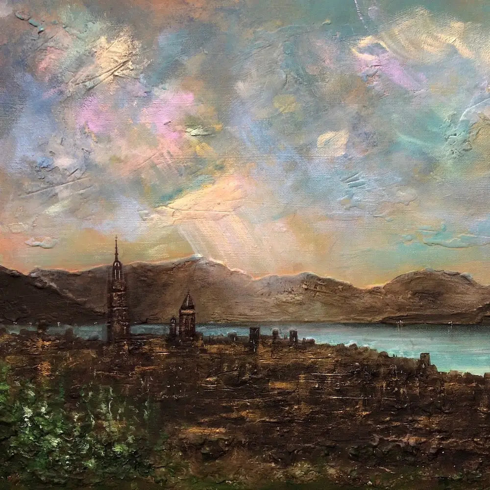 Angels Fingers Over Greenock | Scotland In Your Pocket - Scottish - River Clyde Art Gallery
