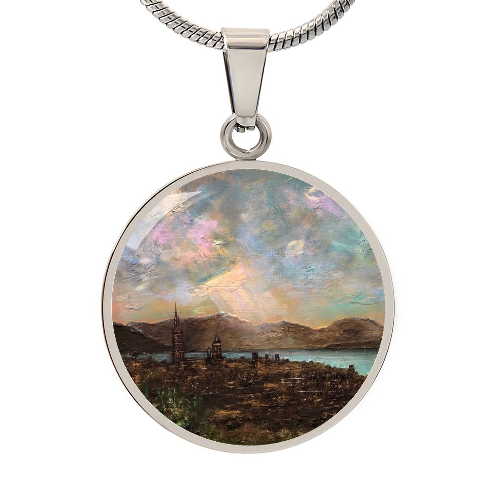 Angels Fingers Over Greenock | Scottish Art Jewellery | Luxury Necklace