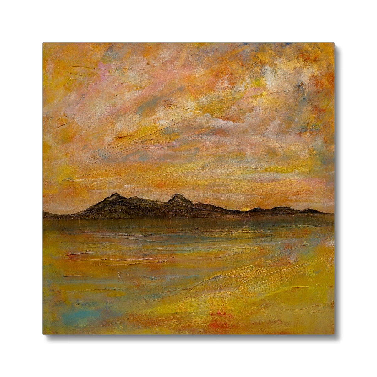 Arran Dusk Canvas