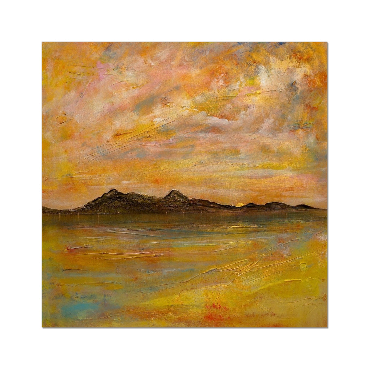 Arran Dusk Fine Art Print