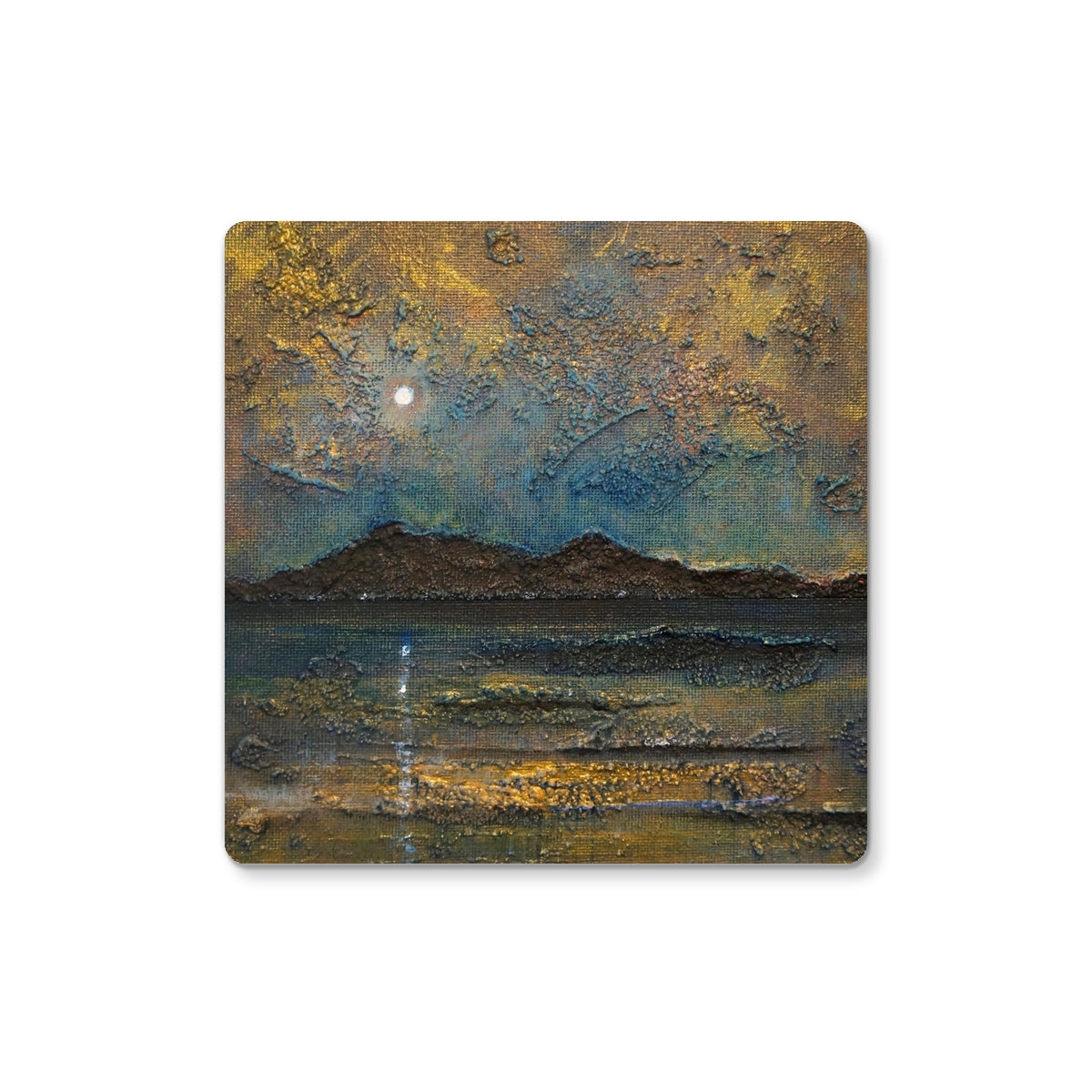 Arran Moonlight | Scottish Art Gifts | Coaster