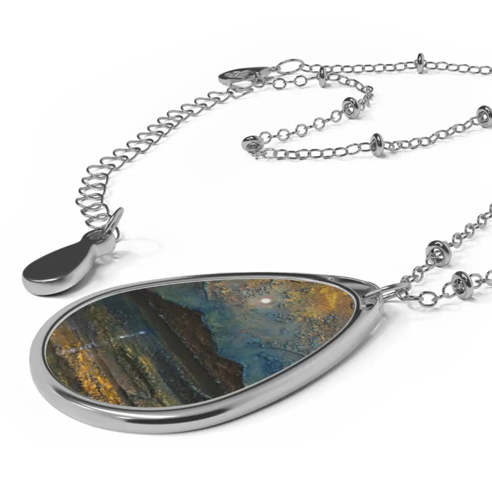 Arran Moonlight Art Necklace Kevin Hunter Pendant