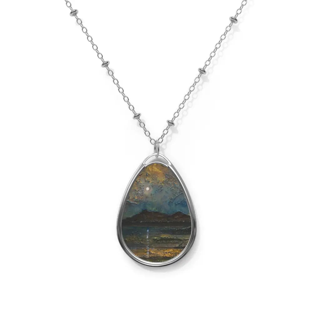 Arran Moonlight Art Necklace Kevin Hunter Pendant