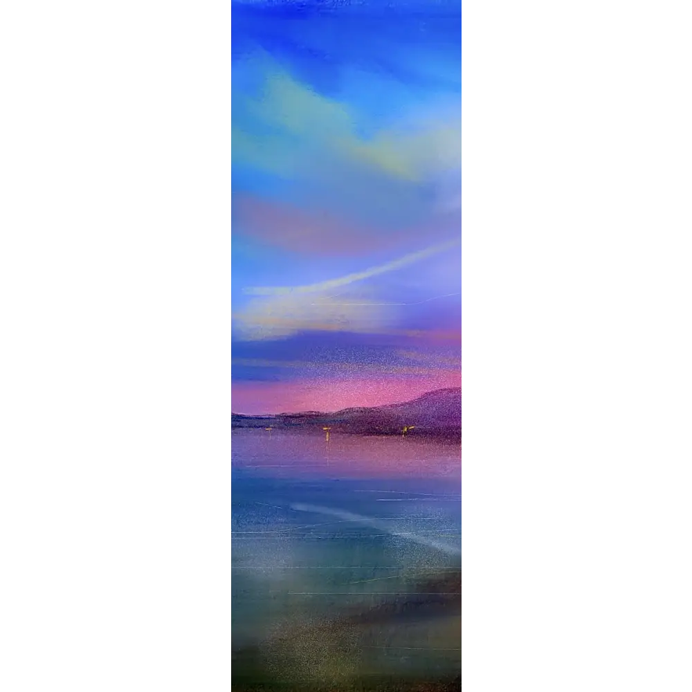 Arran Sunset Triptych Canvas Print