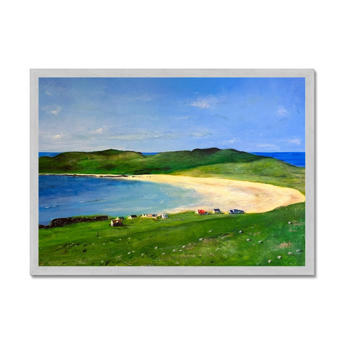 Balephuil Beach Tiree Antique Framed Print