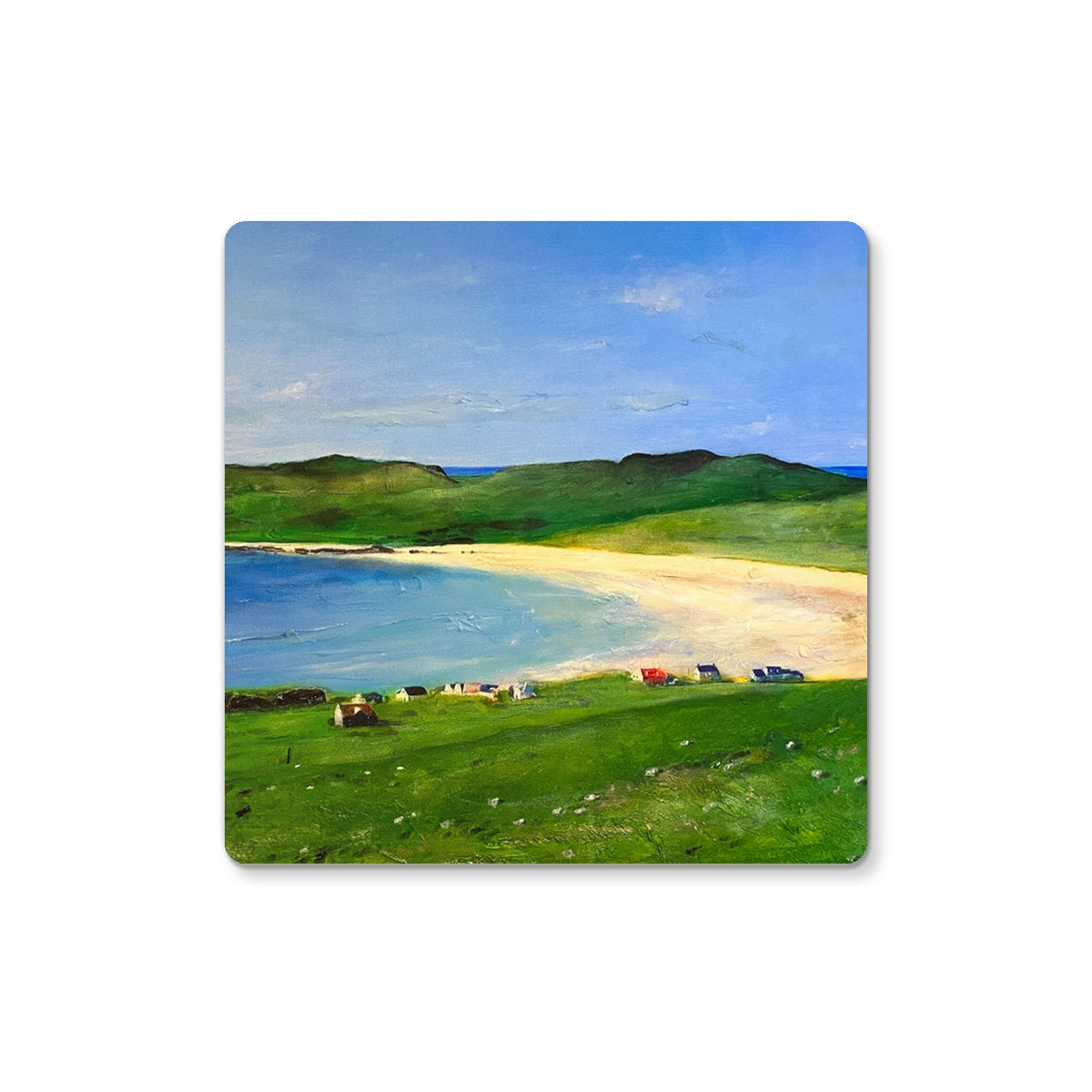 Balephuil Beach Tiree | Scottish Art Gifts | Coaster