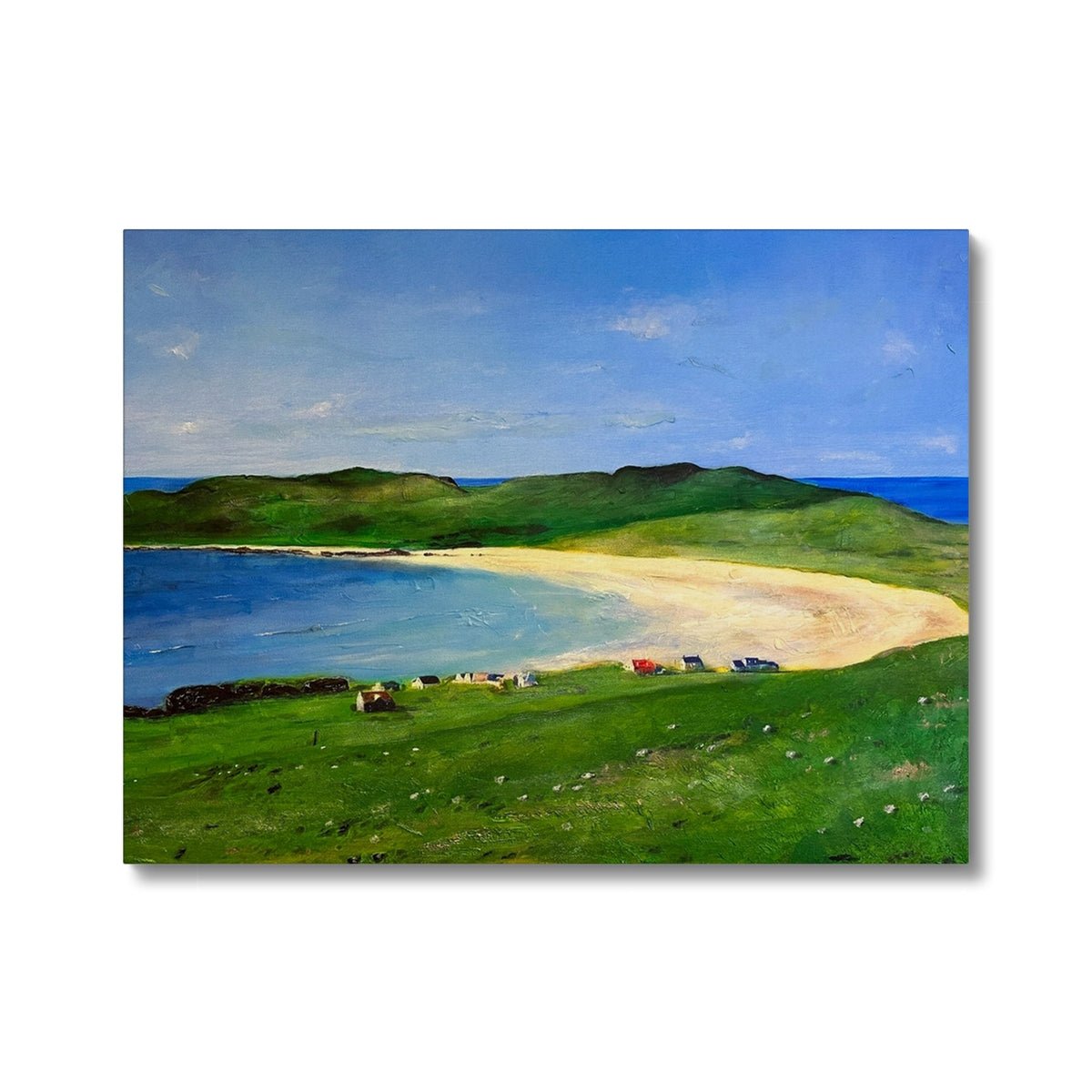 Balephuil Beach Tiree Painting | Canvas From Scotland