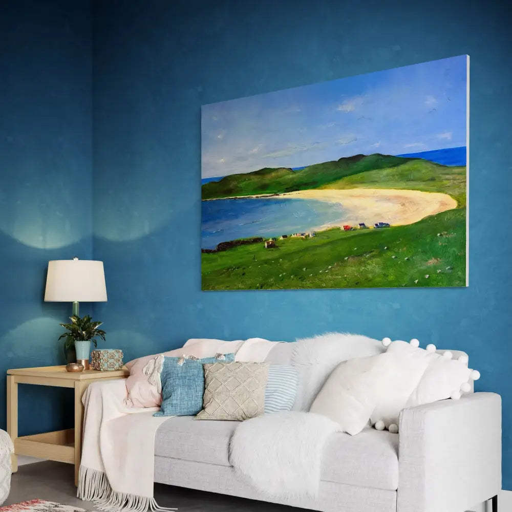 Balephuil Beach Tiree - Scottish Statement Interior Wall Art - Hebridean Islands Gallery Scotland