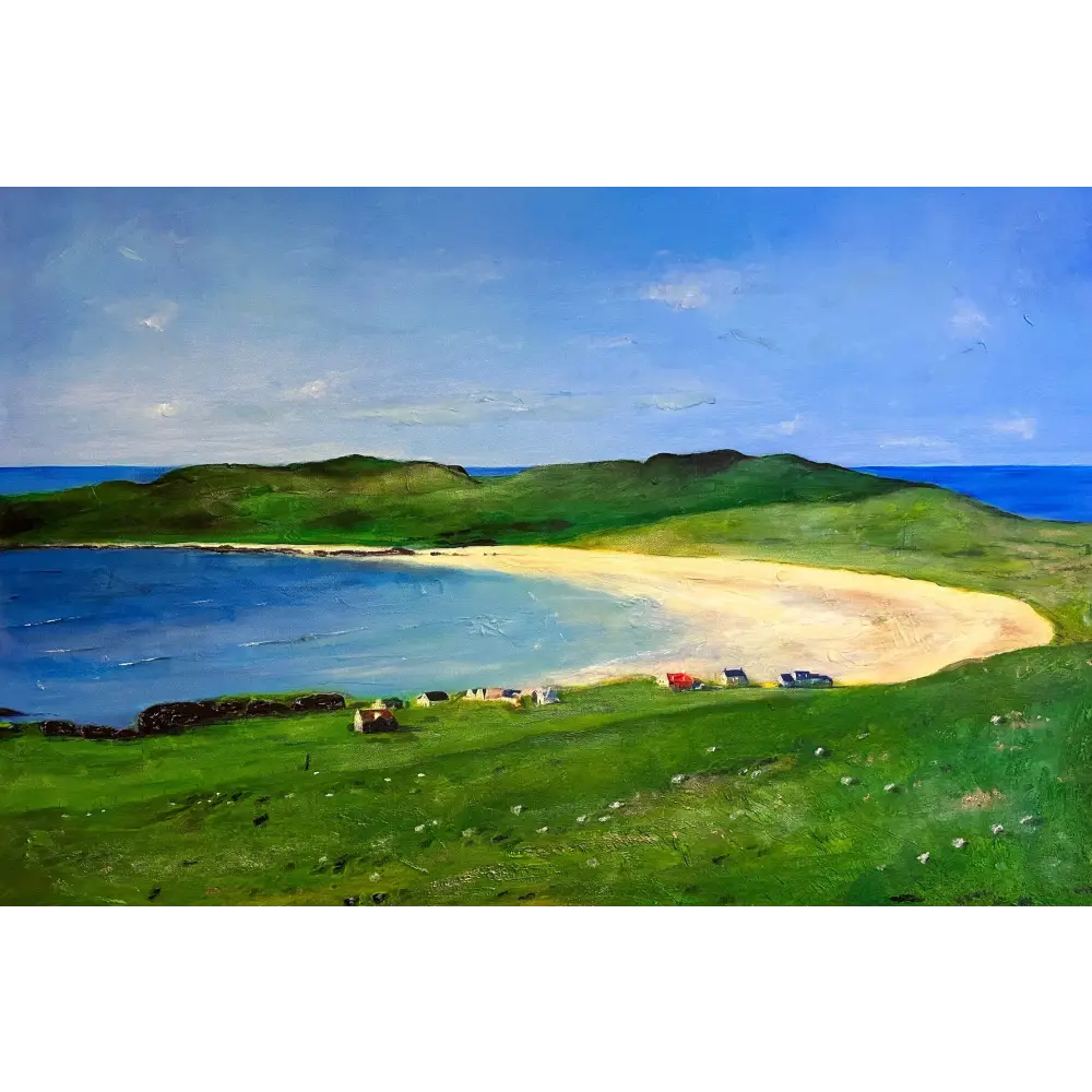 Balephuil Beach Tiree - Scottish Statement Interior Wall Art - Hebridean Islands Gallery Scotland