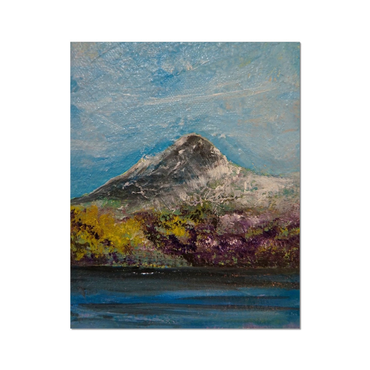 Ben Lomond ii Painting | Artist Proof Collector Prints From Scotland