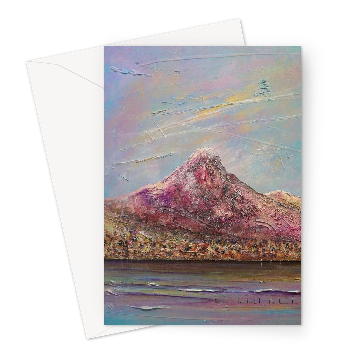 Ben Lomond Scottish Art Gifts Greeting Card