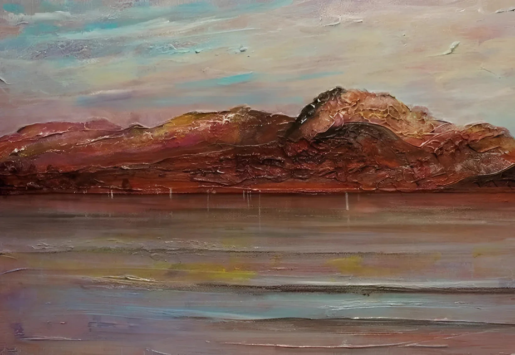 Ben Nevis - Lochs & Mountains Art Gallery Scotland Worldwide Shipping Textured Mountain Landscape Kevin Hunter Portfolio Giclee Prints