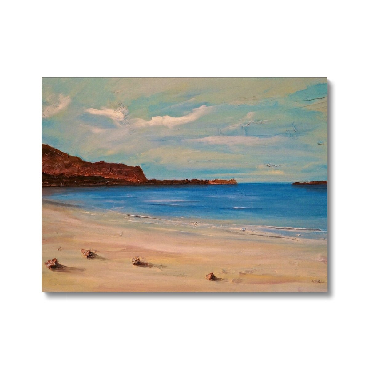 Bosta Beach Lewis Painting | Canvas Prints From Scotland