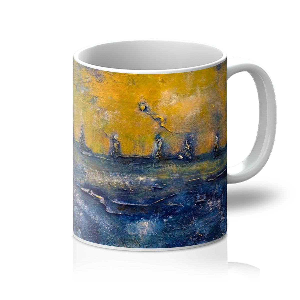 Brodgar Moonlight Orkney Art Gifts Mug