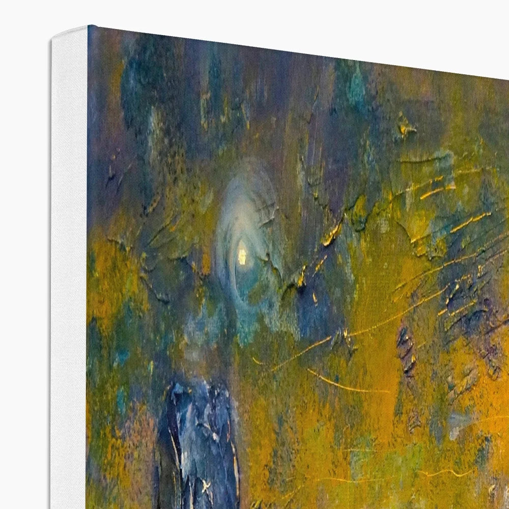 Brodgar Moonlight Orkney Original Landscape Painting on Canvas - Art Gallery Scotland Worldwide Shipping Scottish Artist Fine Prints