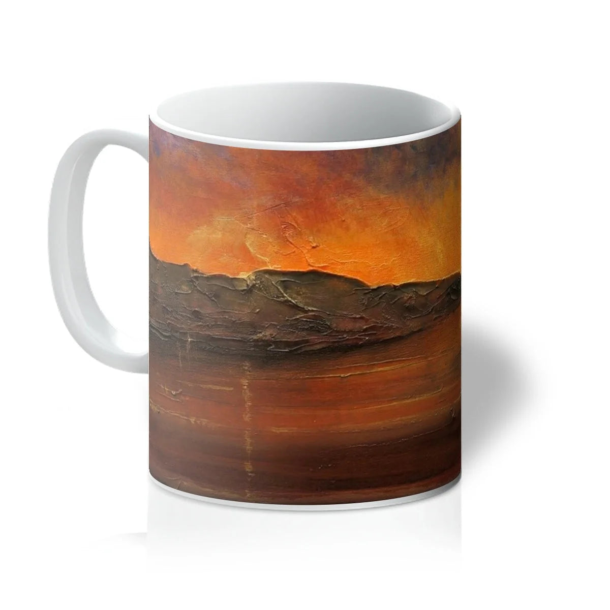 A Brooding Clyde Dusk Mug - River Art Gallery Scotland Worldwide Shipping Scottish Prints