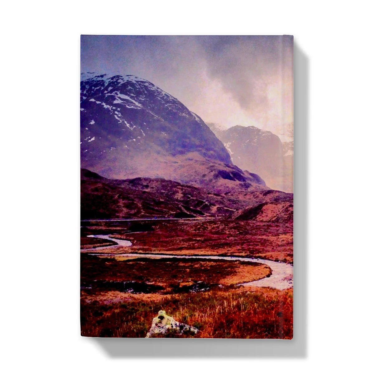 A Brooding Glencoe Hardback Journal - Art Gallery Scotland Worldwide Shipping Paintings | Prints | Gifts