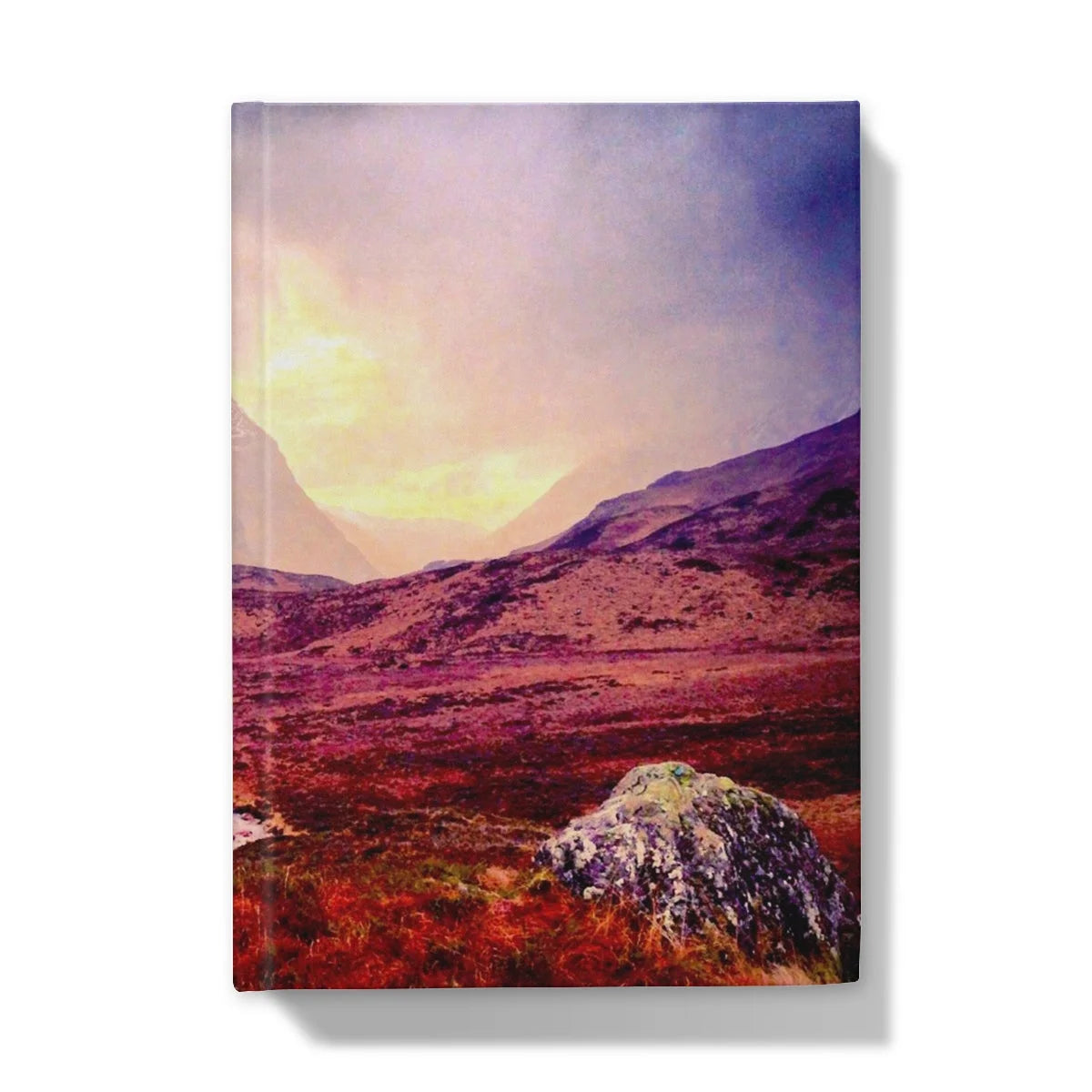 A Brooding Glencoe Hardback Journal - Art Gallery Scotland Worldwide Shipping Paintings | Prints | Gifts