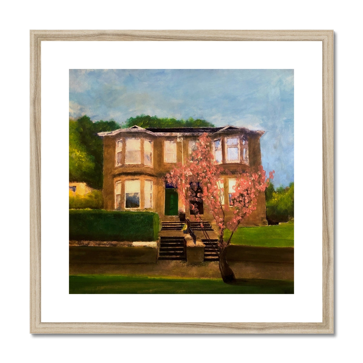 Broomberry Drive Painting | Framed & Mounted Prints From Scotland