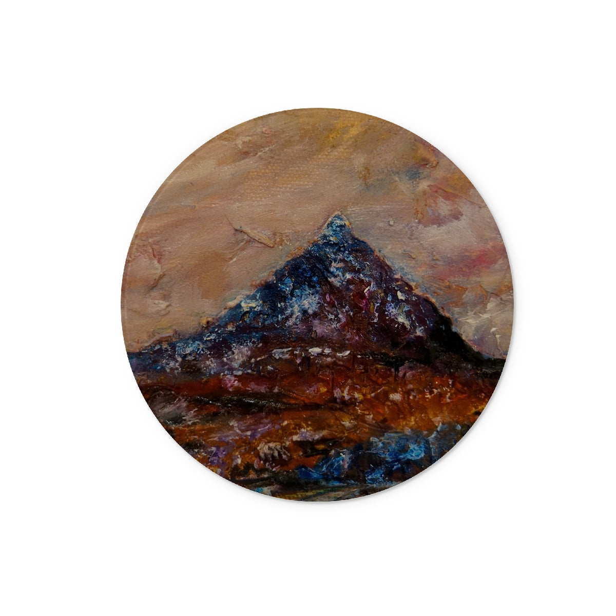 Buachaille Etive Mòr Art Gifts Glass Chopping Board