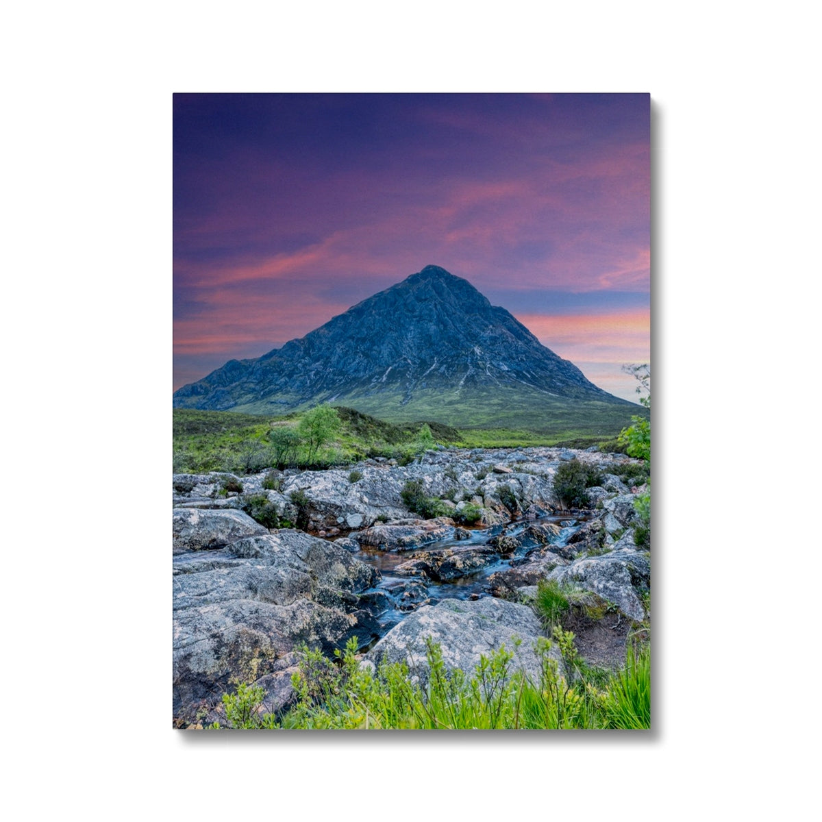 Buachaille Etive Mor Dawn Glencoe Scottish Landscape Photography | Canvas Prints From Scotland