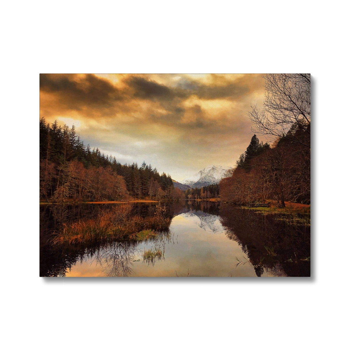 Glencoe Lochan Dusk Scottish Landscape Photography | Canvas