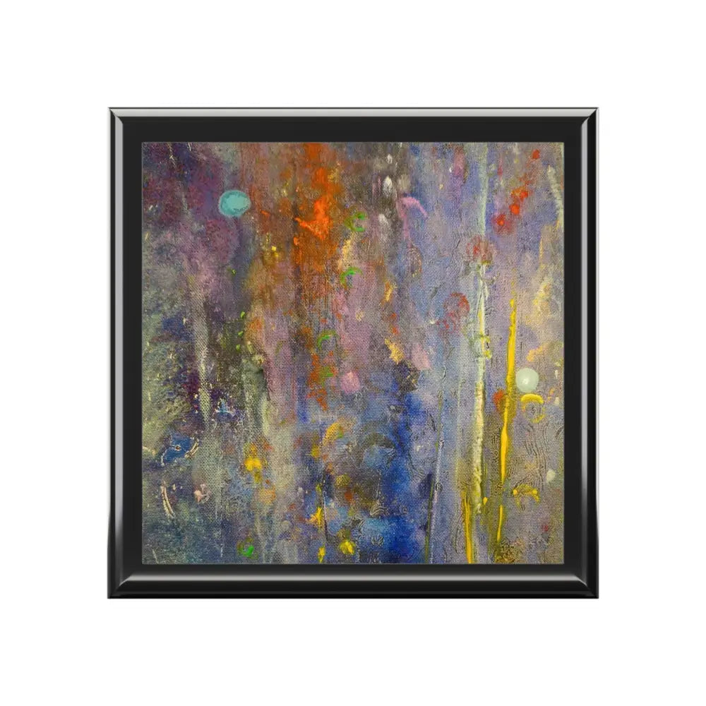 Cairngorms Waterfall Abstract Art Jewellery Box