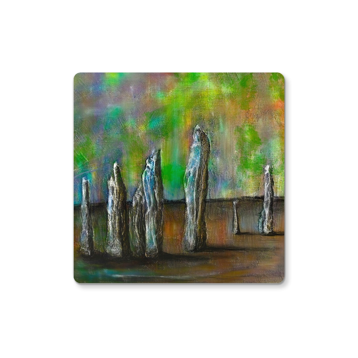 Callanish Northern Lights Art Gifts Coaster