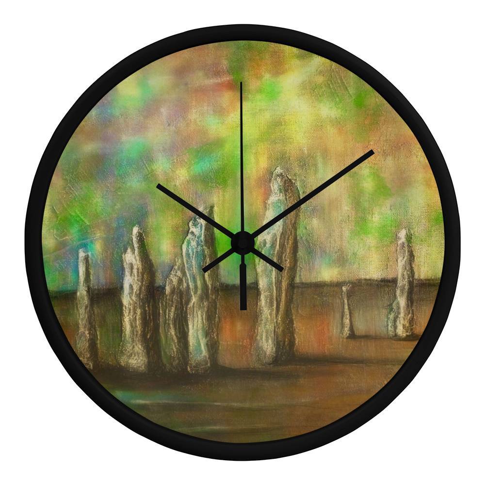 Callanish Northern Lights | Wall Art Clock | Scotland