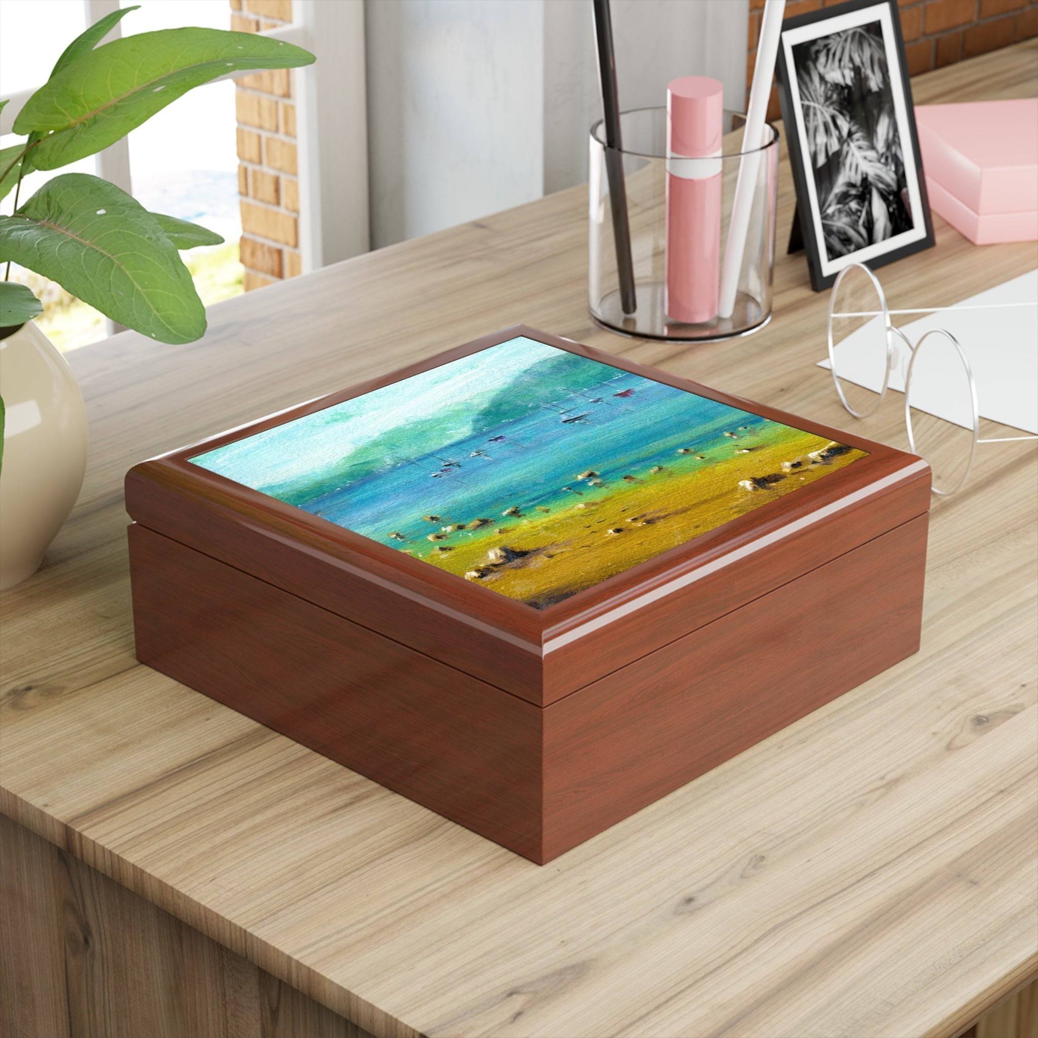 Clyde Summers Day | Art Jewelry Box | Scotland