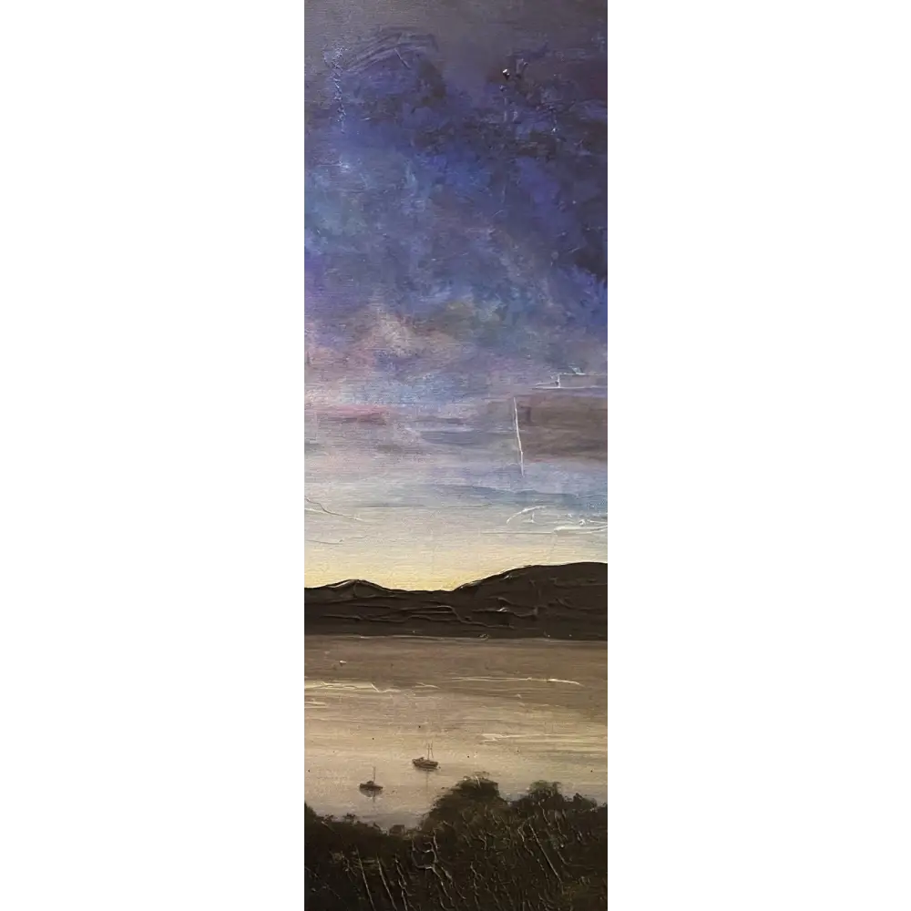 Clyde Twilight Triptych - Scottish Statement Interior Wall Art - River Gallery Scotland
