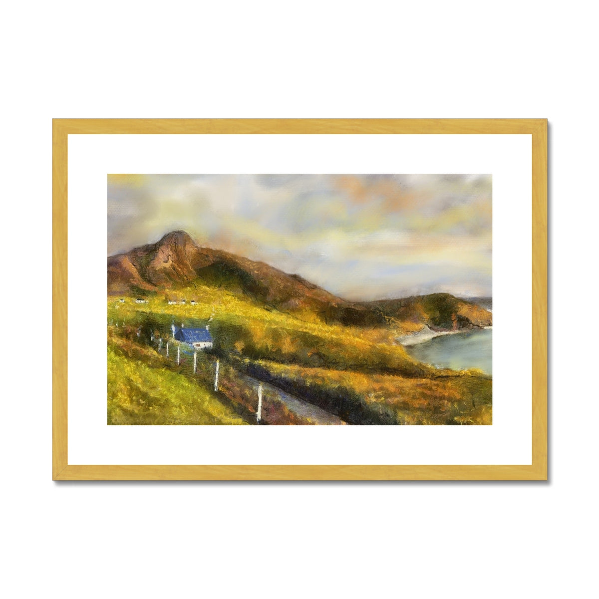 Coldbackie Painting | Antique Framed & Mounted Prints From Scotland