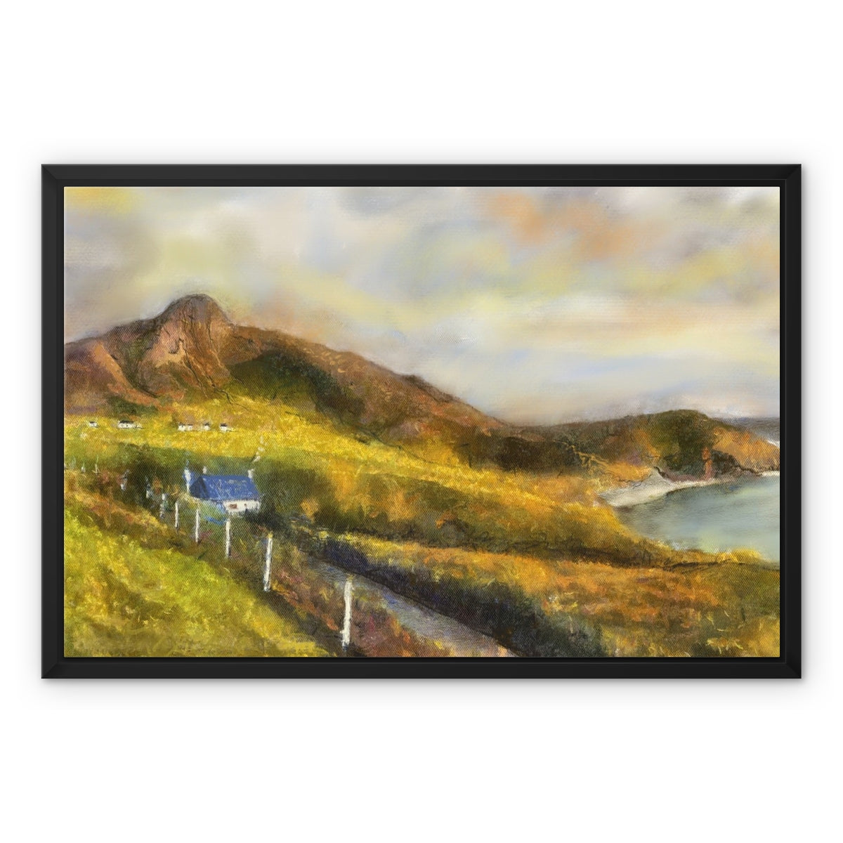 Coldbackie Painting | Framed Canvas Prints From Scotland