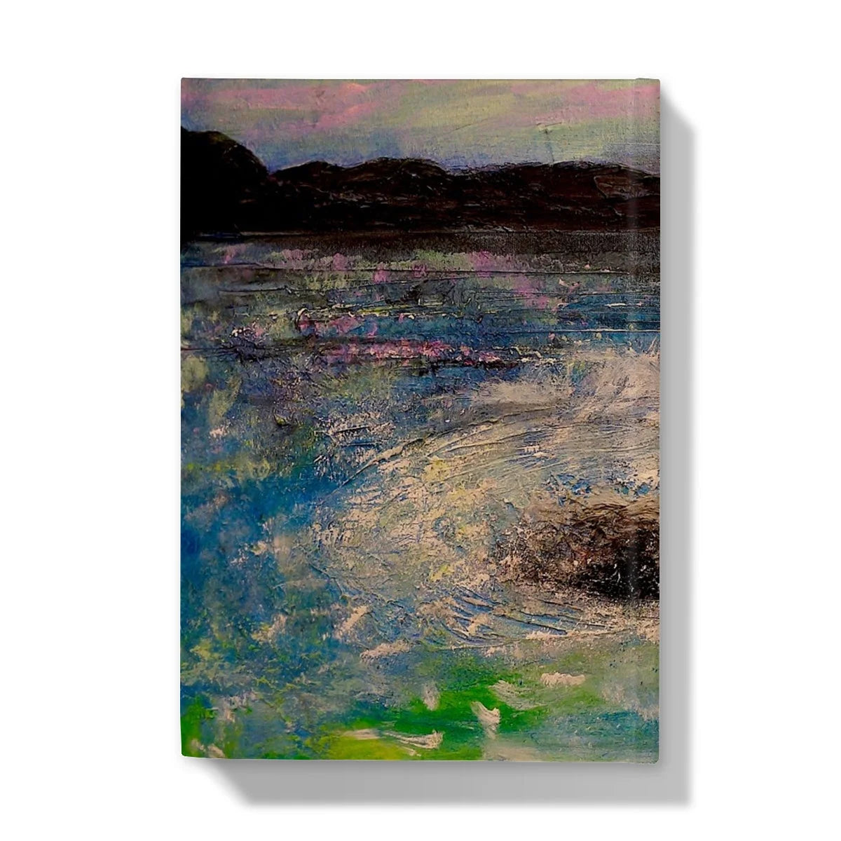 The Corryvreckan Whirlpool Hardback Journal - Historic & Iconic Art Gallery Scotland Worldwide Shipping Scottish Castles Paintings and Fine