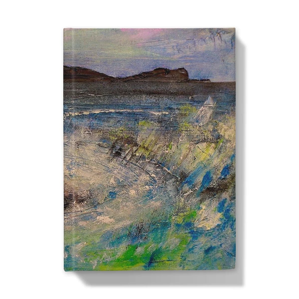 The Corryvreckan Whirlpool Hardback Journal - Historic & Iconic Art Gallery Scotland Worldwide Shipping Scottish Castles Paintings and Fine