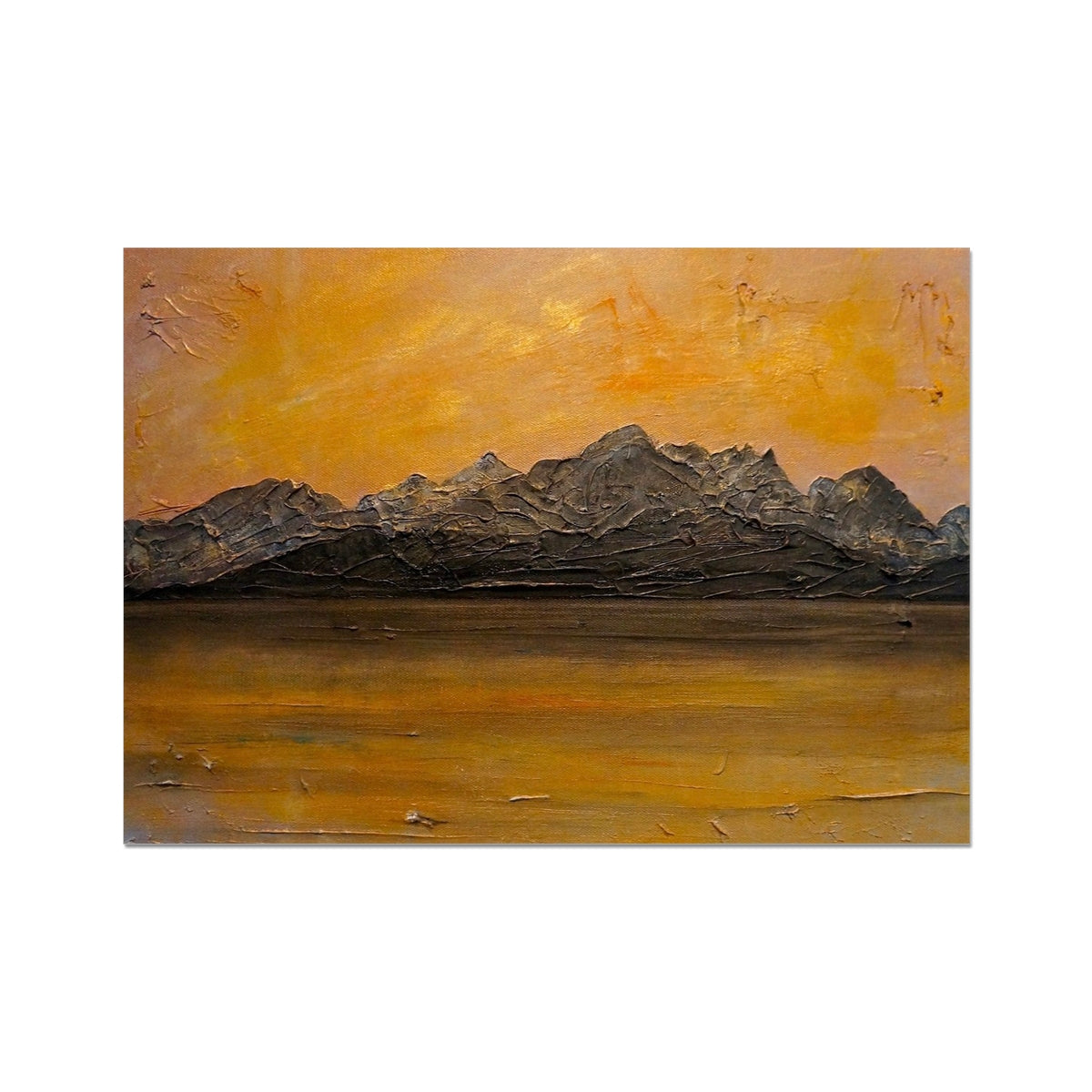 Cuillin Sunset Fine Art Print