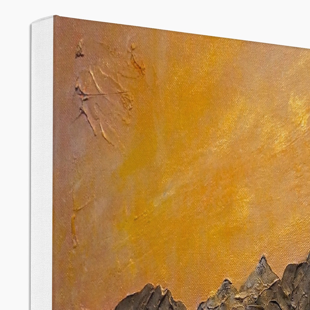 Cuillin Sunset Skye Painting | Canvas From Scotland