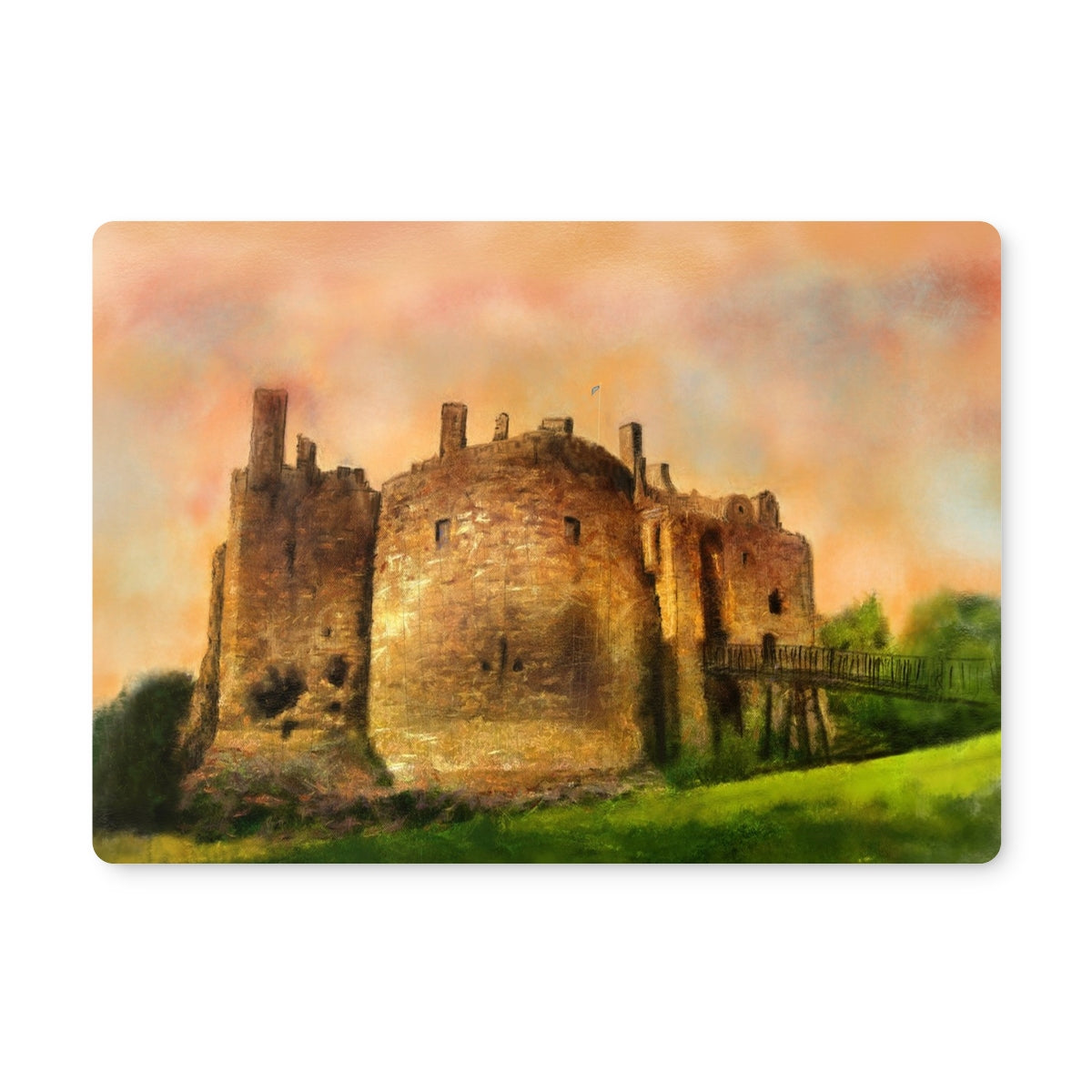 Dirleton Castle | Scottish Art Gifts | Placemat