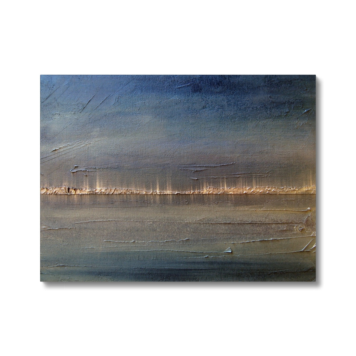 Distant Lights Lake Ontario Painting | Canvas Prints From Scotland