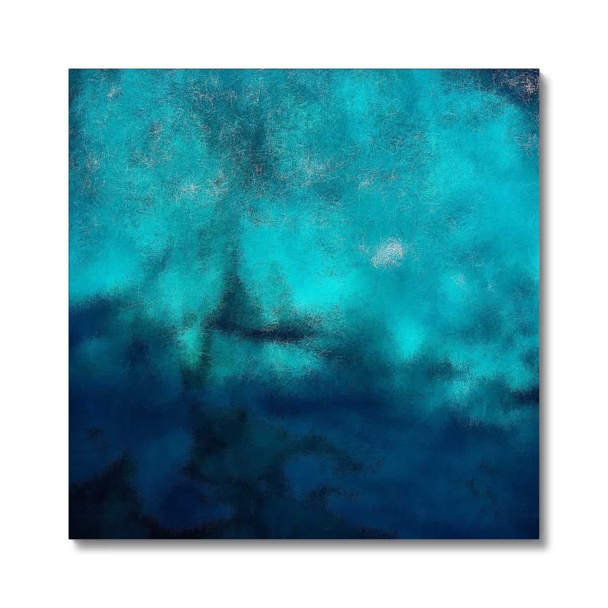 Diving Off Kos Greece Painting | Canvas Prints From Scotland