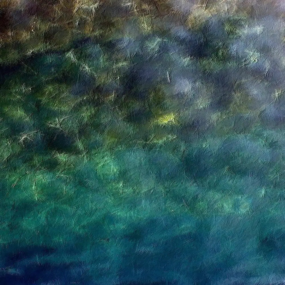 Textured abstract painting inspired by Porto Venere Italy, part of Venere Italy art prints