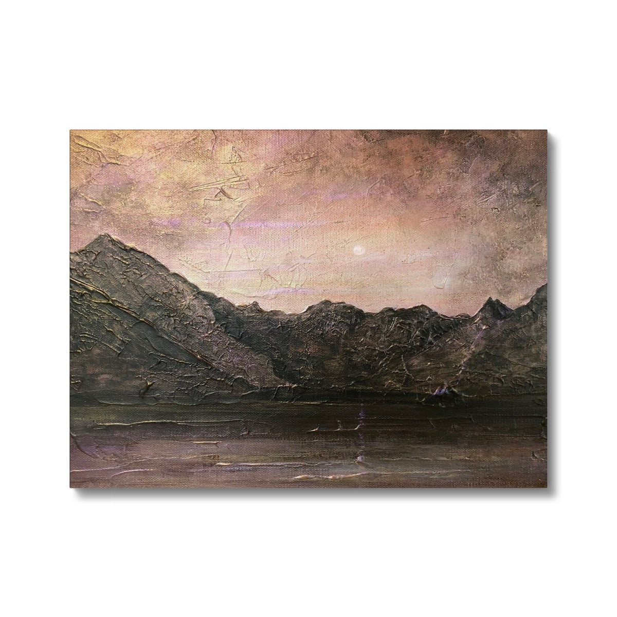 Dubh Ridge Moonlight Canvas